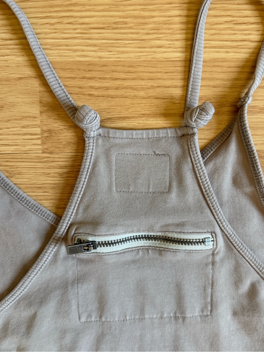 FP Movement Hot Shot Romper Relaxed Light Taupe - Picture 4 of 4
